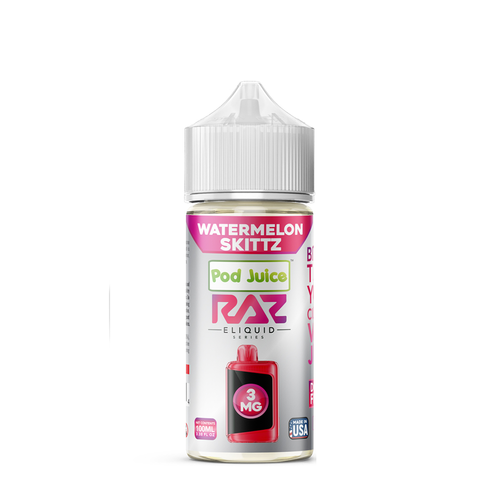 Pod Juice x RAZ - Watermelon Skittz 100mL