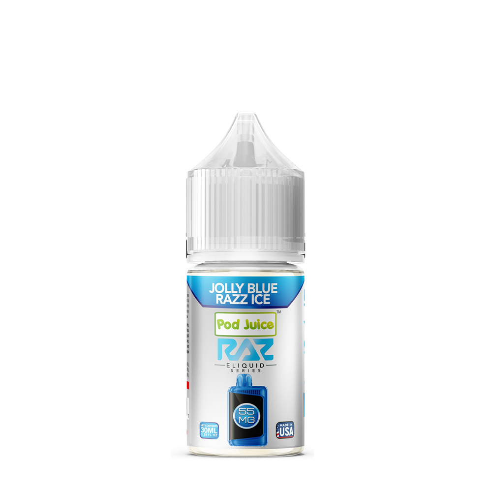 Pod Juice x RAZ Salts - Jolly Blue Razz Ice 30mL