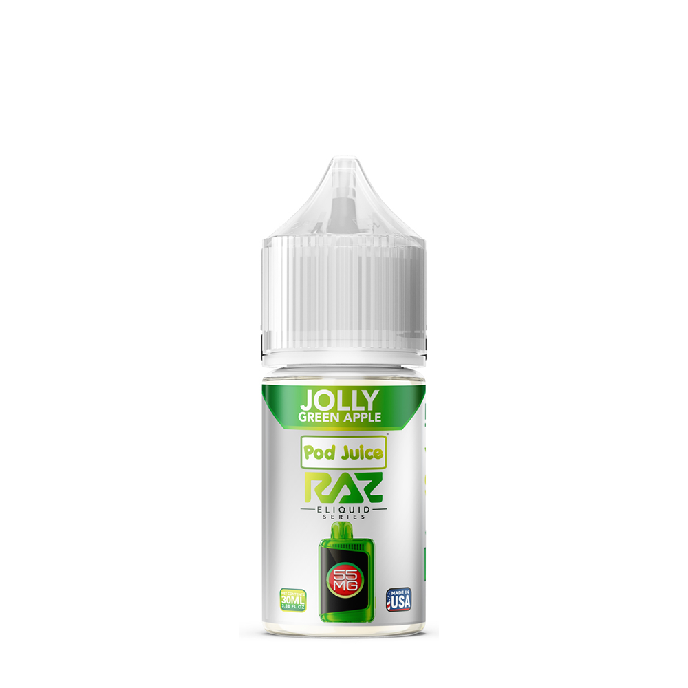 Pod Juice x RAZ Salts - Jolly Green Apple 30mL