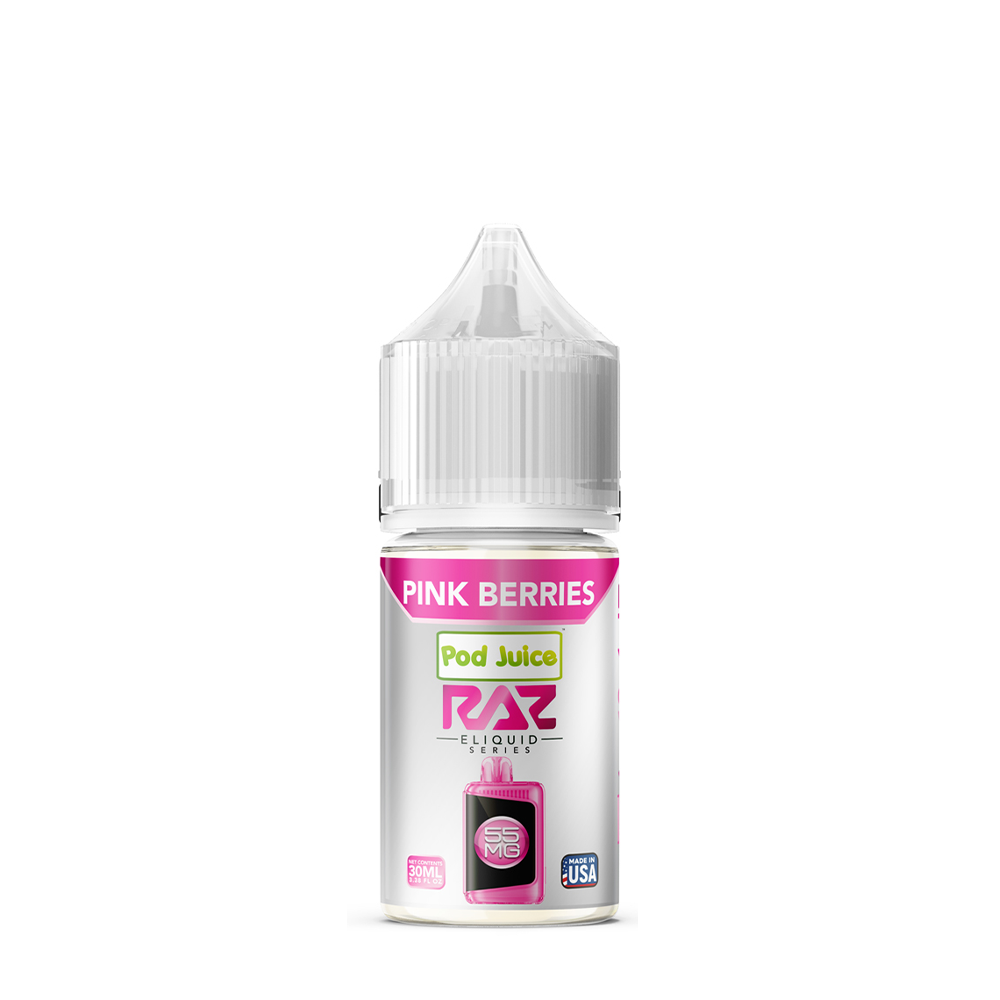 Pod Juice x RAZ Salts - Pink Berries 30mL