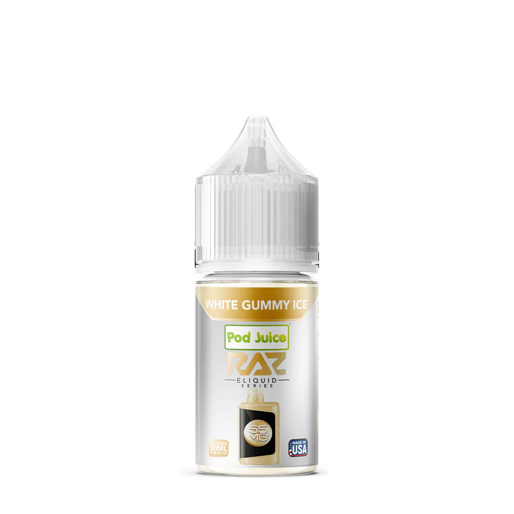 Pod Juice x RAZ Salts - White Gummy Ice 30mL