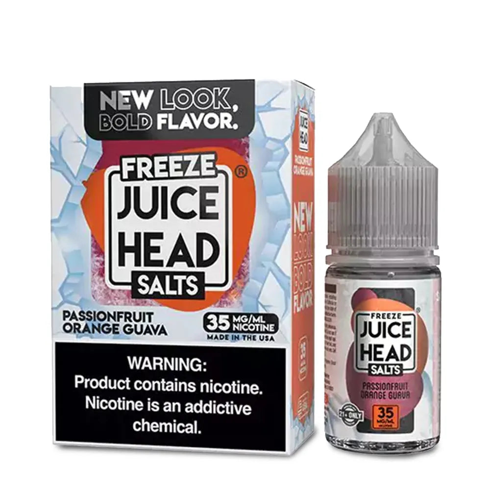 Juice Head Freeze Salts - Passionfruit Orange Guava 30mL