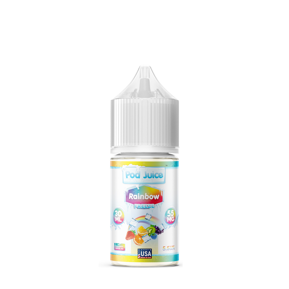 Pod Juice Freeze Salts - Rainbow 30mL
