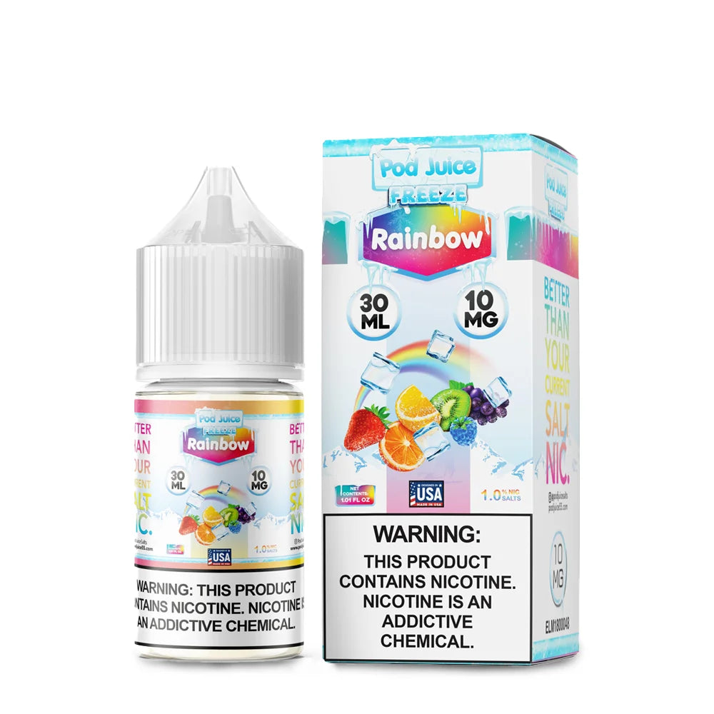Pod Juice Freeze Salts - Rainbow 30mL