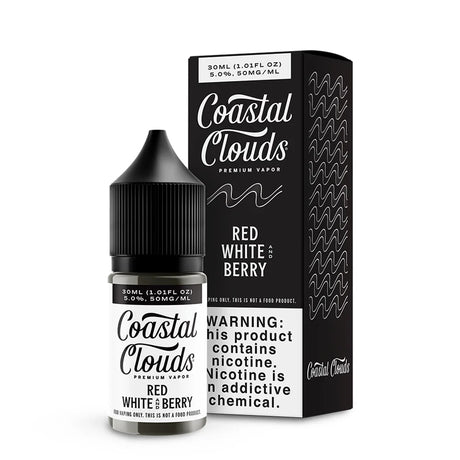 Coastal Clouds Salts - Red White and Berry 30mL