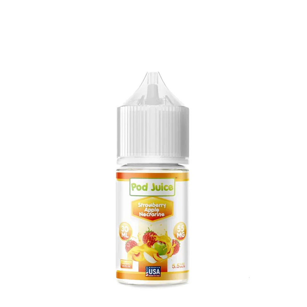 Pod Juice Salts - Strawberry Apple Nectarine 30mL