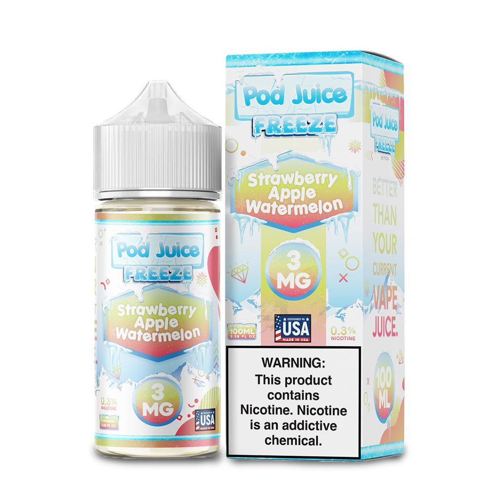 Pod Juice Freeze - Strawberry Apple Watermelon 100mL