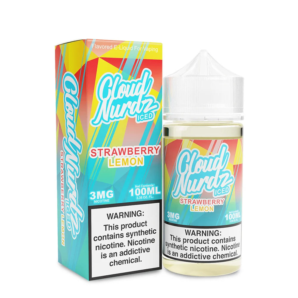 Cloud Nurdz ICED - Strawberry Lemon 100mL
