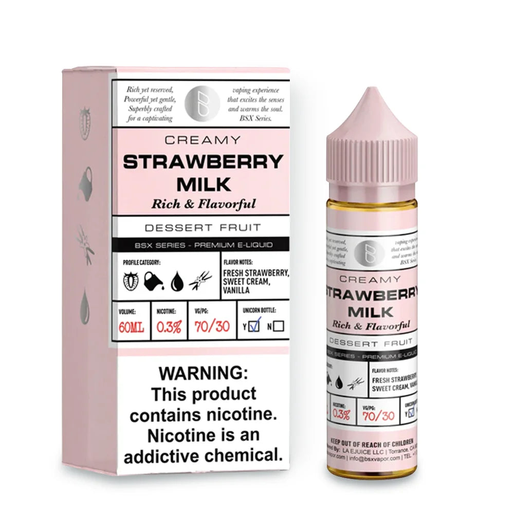 BSX Series - Strawberry Milk 60mL