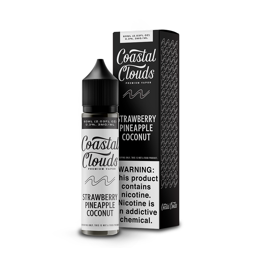 Coastal Clouds - Strawberry Pineapple Coconut 60mL