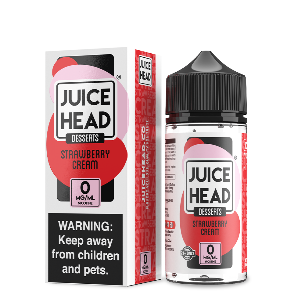 Juice Head Desserts - Strawberry Cream 100mL