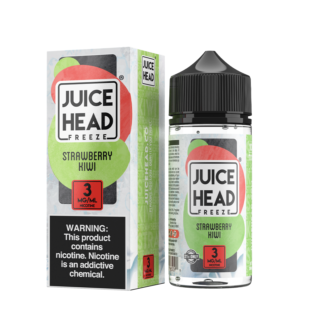 Juice Head Freeze - Strawberry Kiwi 100mL
