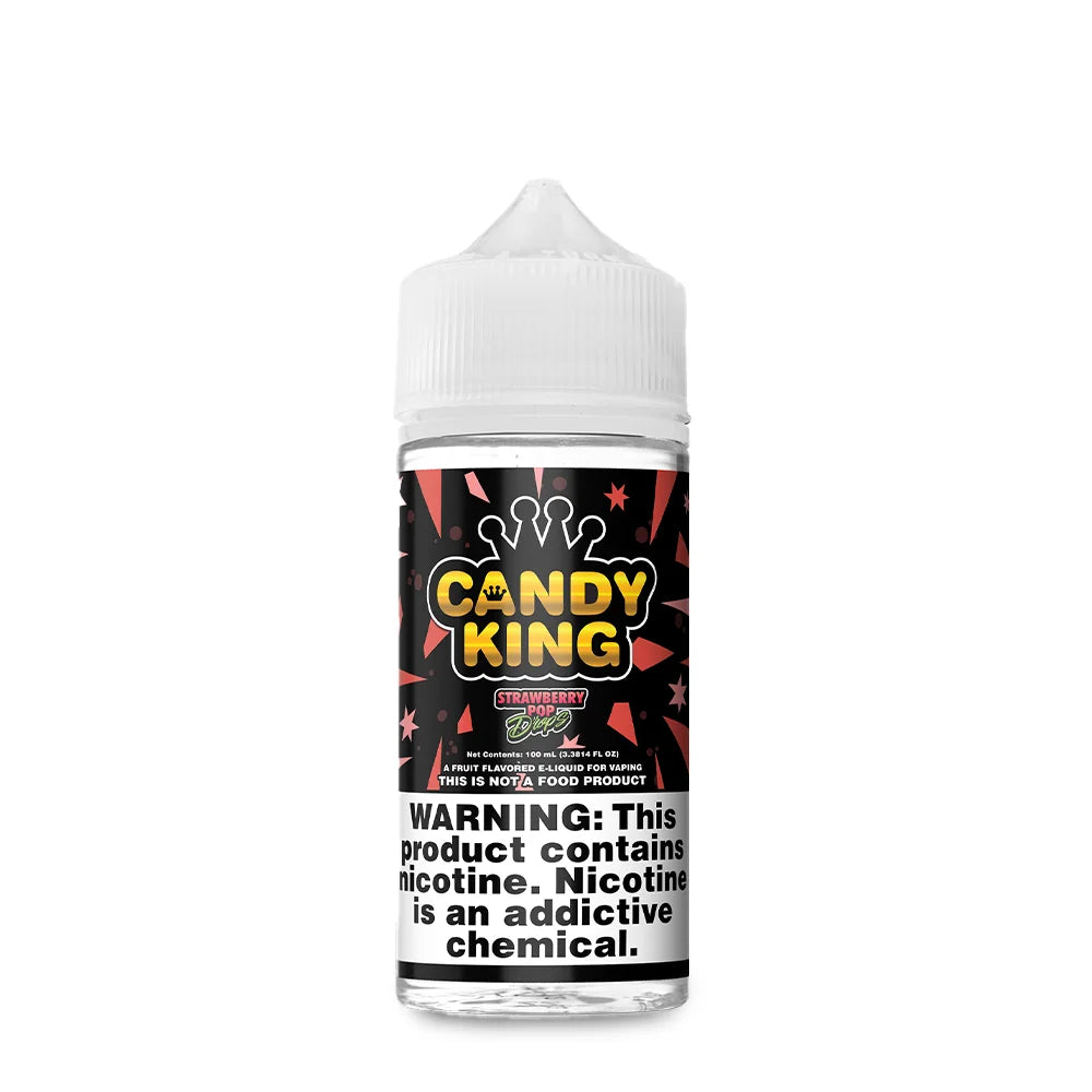 Candy King - Strawberry Pop Drops 100mL