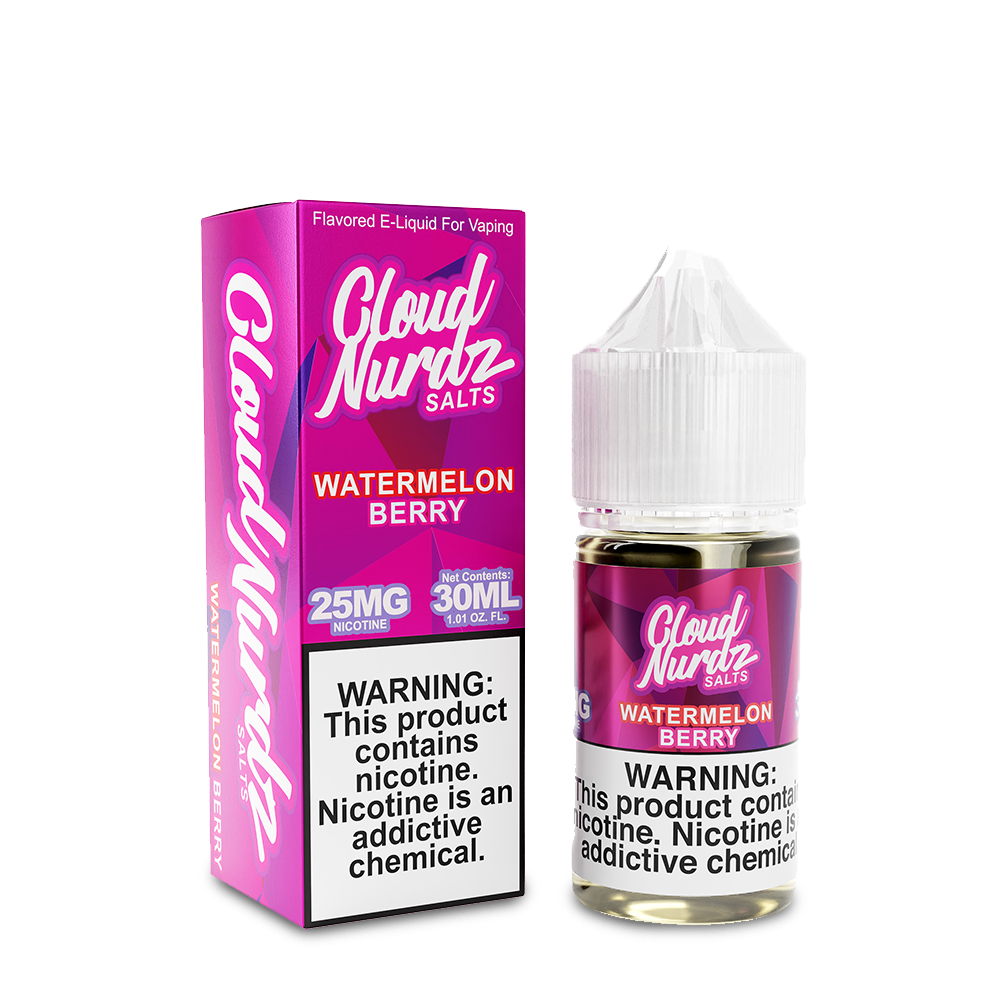 Cloud Nurdz Salts - Watermelon Berry 30mL