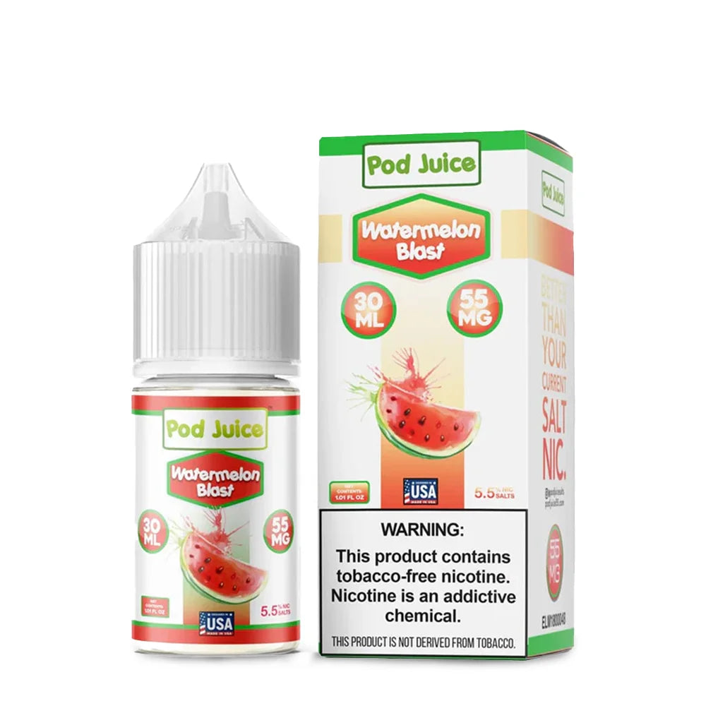 Pod Juice Salts - Watermelon Blast 30mL