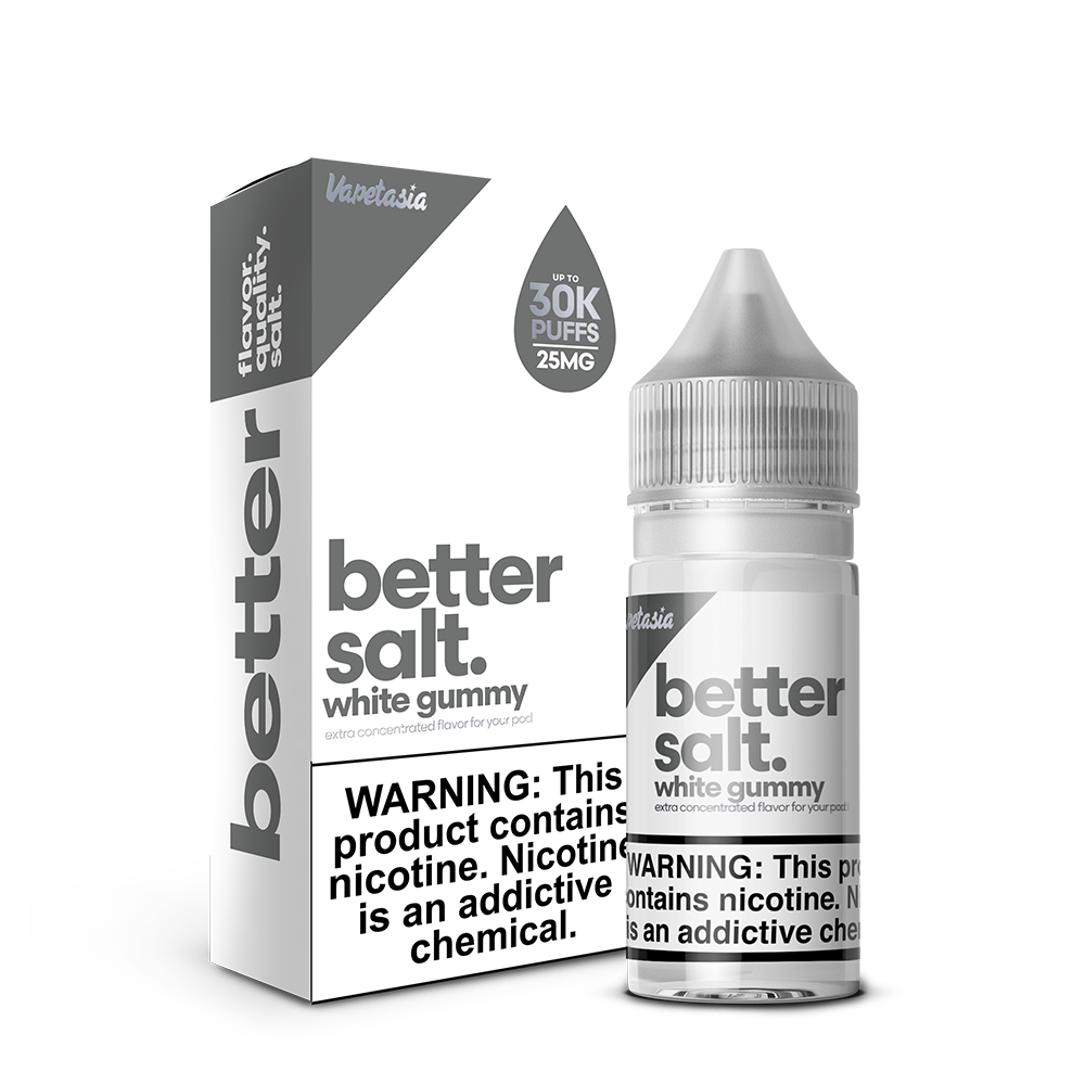 Better Salt by Vapetasia - White Gummy 30mL
