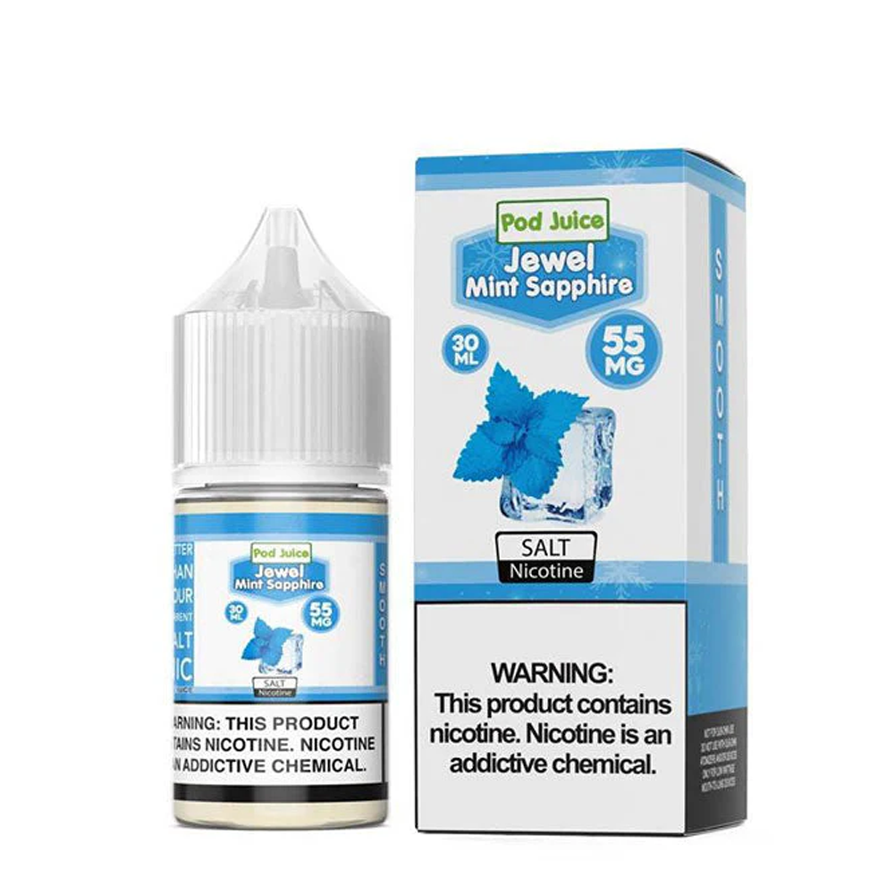 Pod Juice Freeze Salts - Jewel Mint Sapphire 30mL