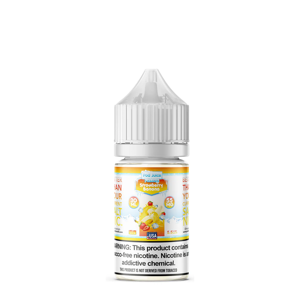 Pod Juice Freeze Salts - Strawberry Banana 30mL
