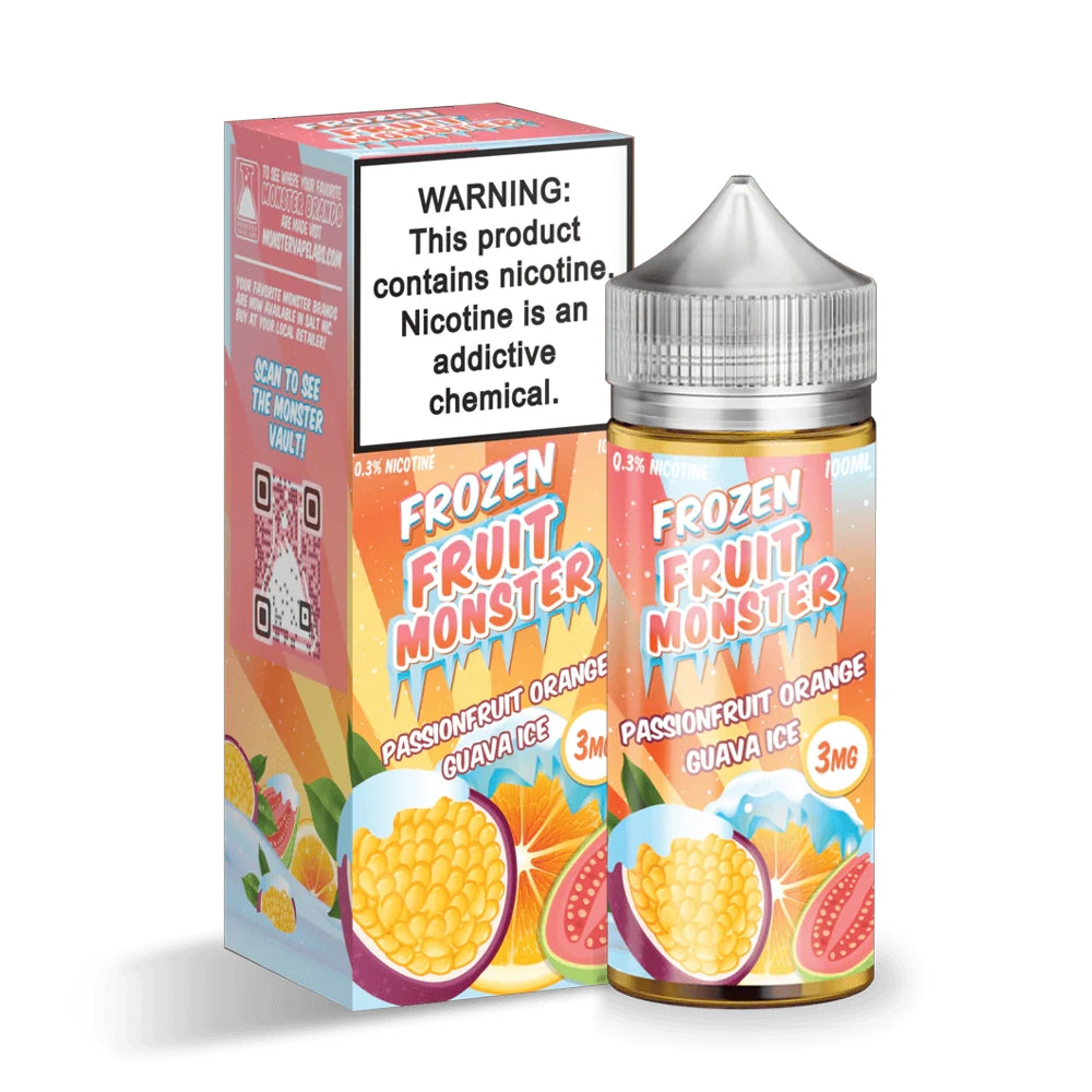 Frozen Fruit Monster - ICE Passionfruit Orange Guava 100mL