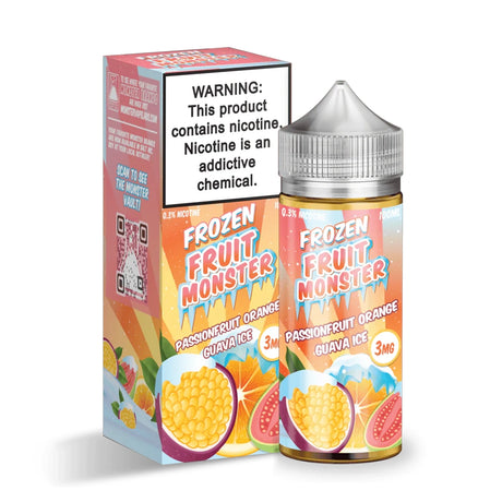 Frozen Fruit Monster - ICE Passionfruit Orange Guava 100mL