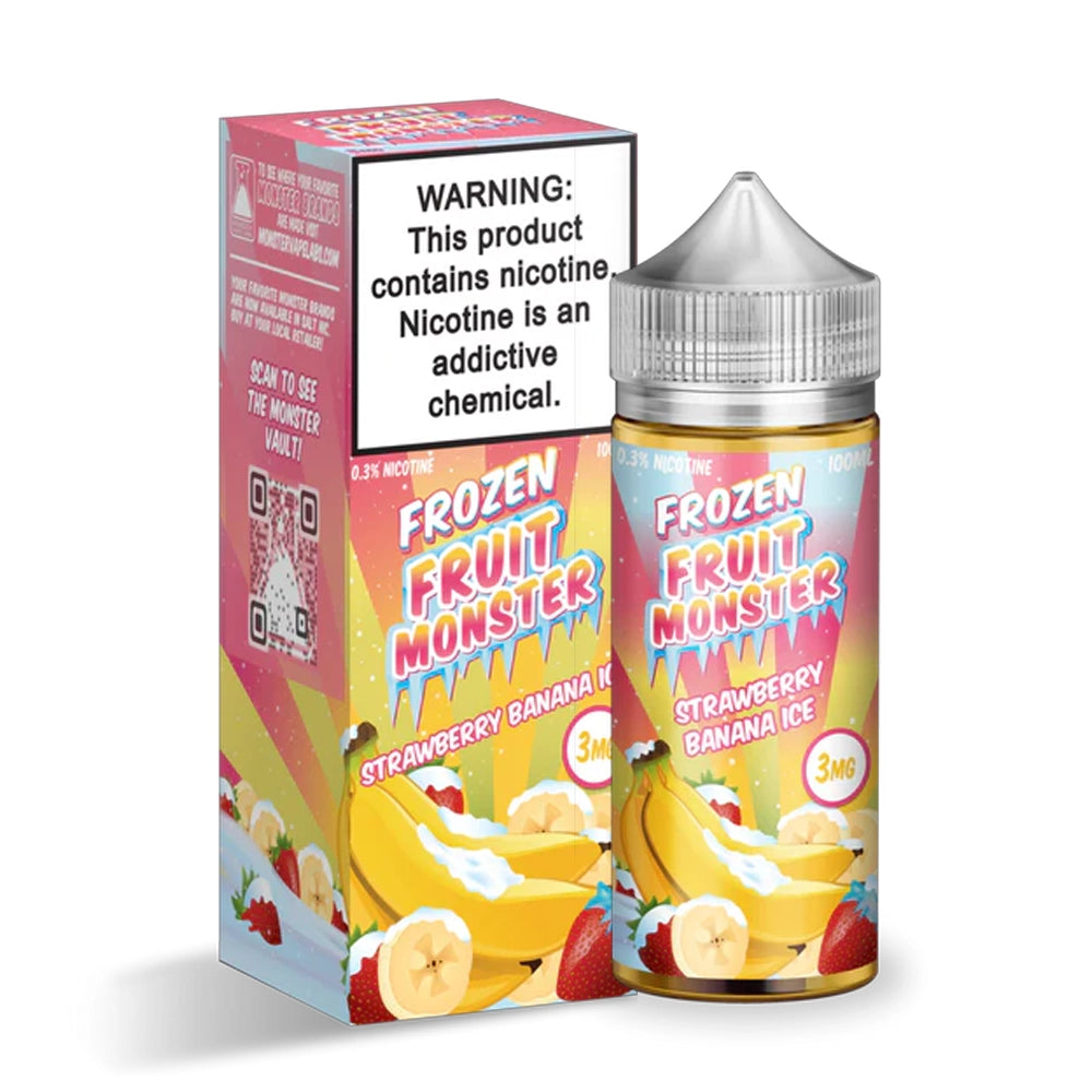 Frozen Fruit Monster - ICE Strawberry Banana 100mL