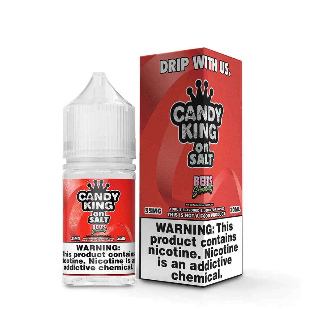 Candy King Salts - Belts Strawberry 30mL