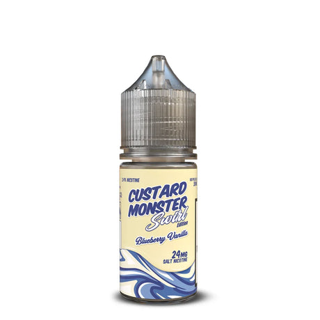 Custard Monster Swirl Salt - Blueberry Vanilla 30mL