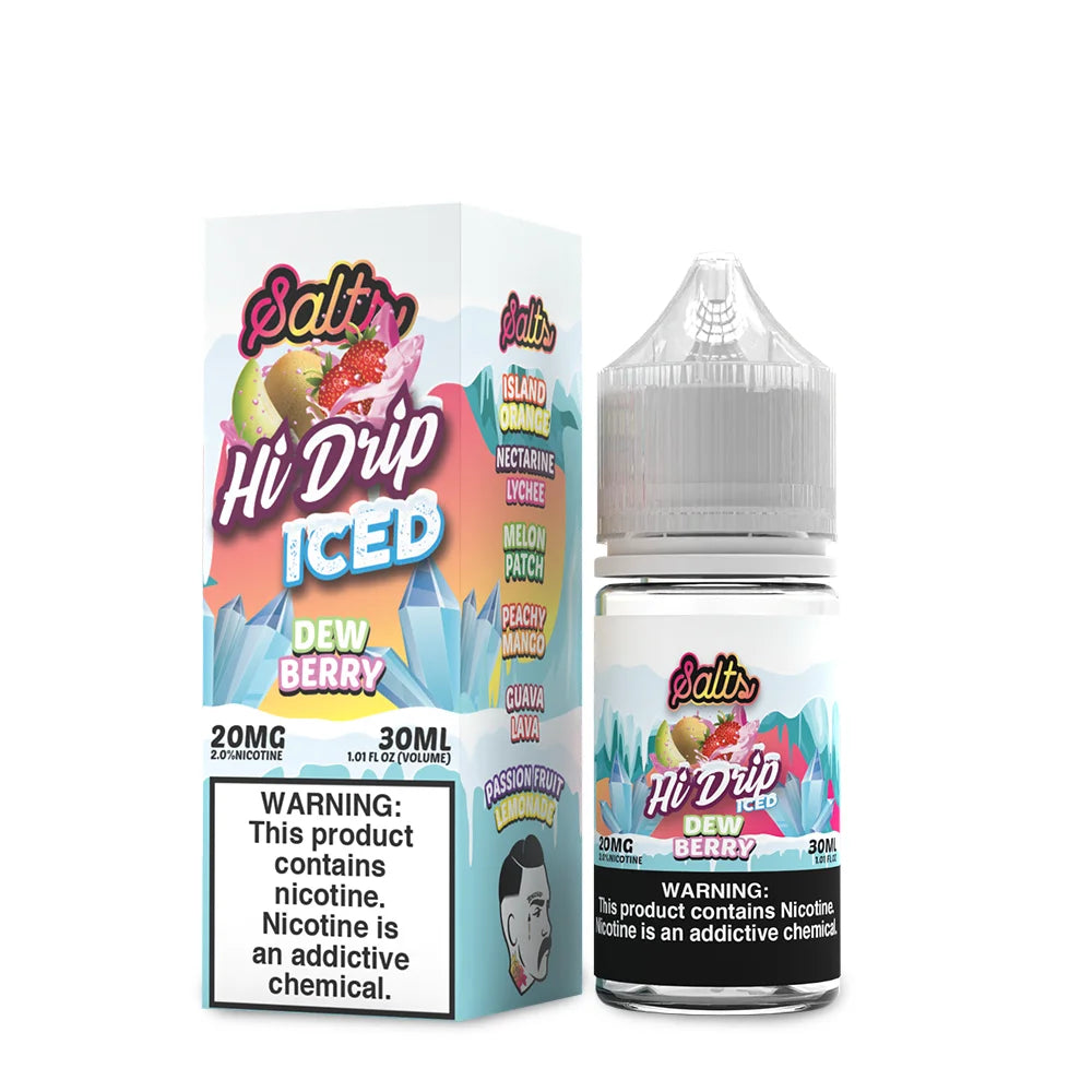 Hi-Drip Salts ICED - Dew Berry 30mL