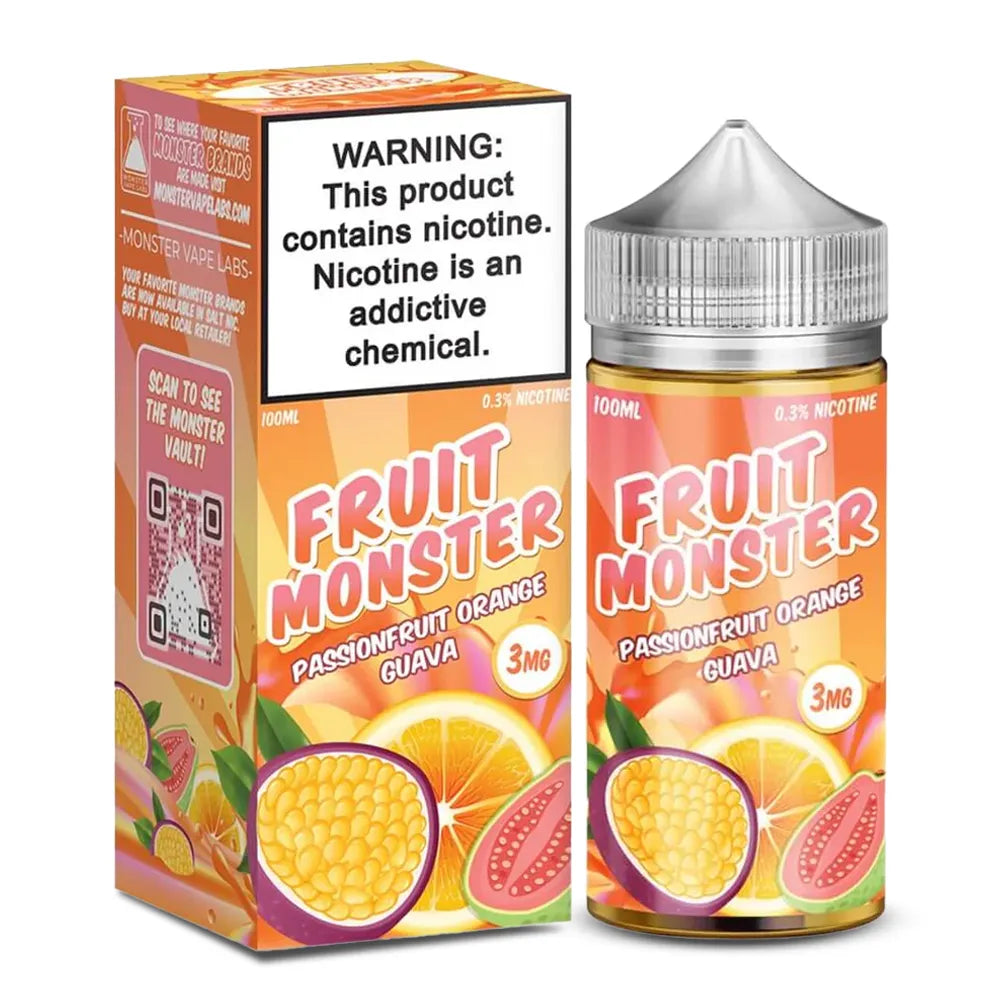 Fruit Monster - Passionfruit Orange Guava 100mL