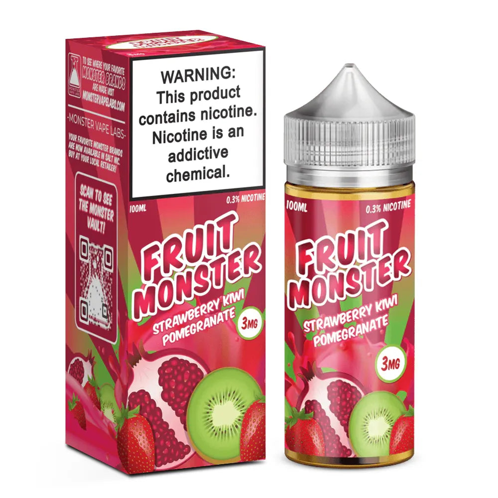 Fruit Monster - Strawberry Kiwi Pomegranate 100mL