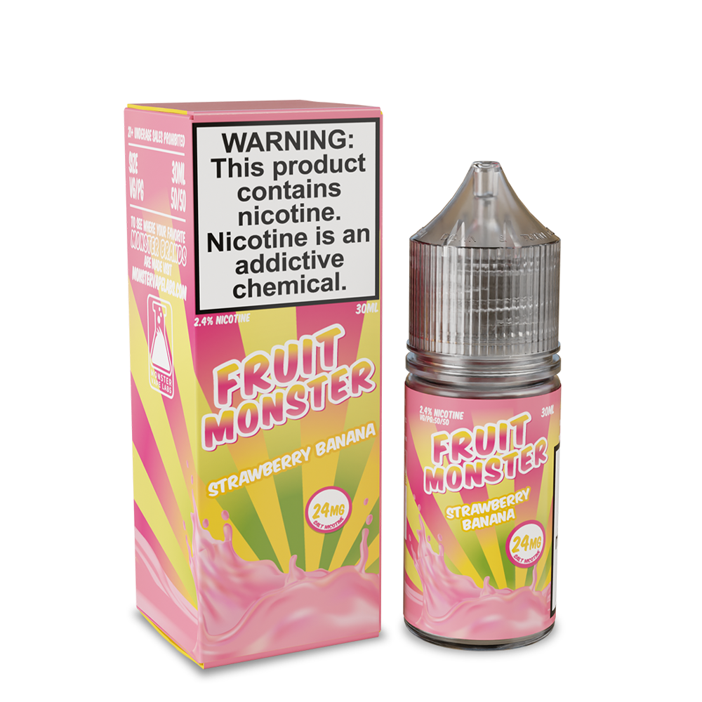 Fruit Monster Salt - Strawberry Banana 30mL