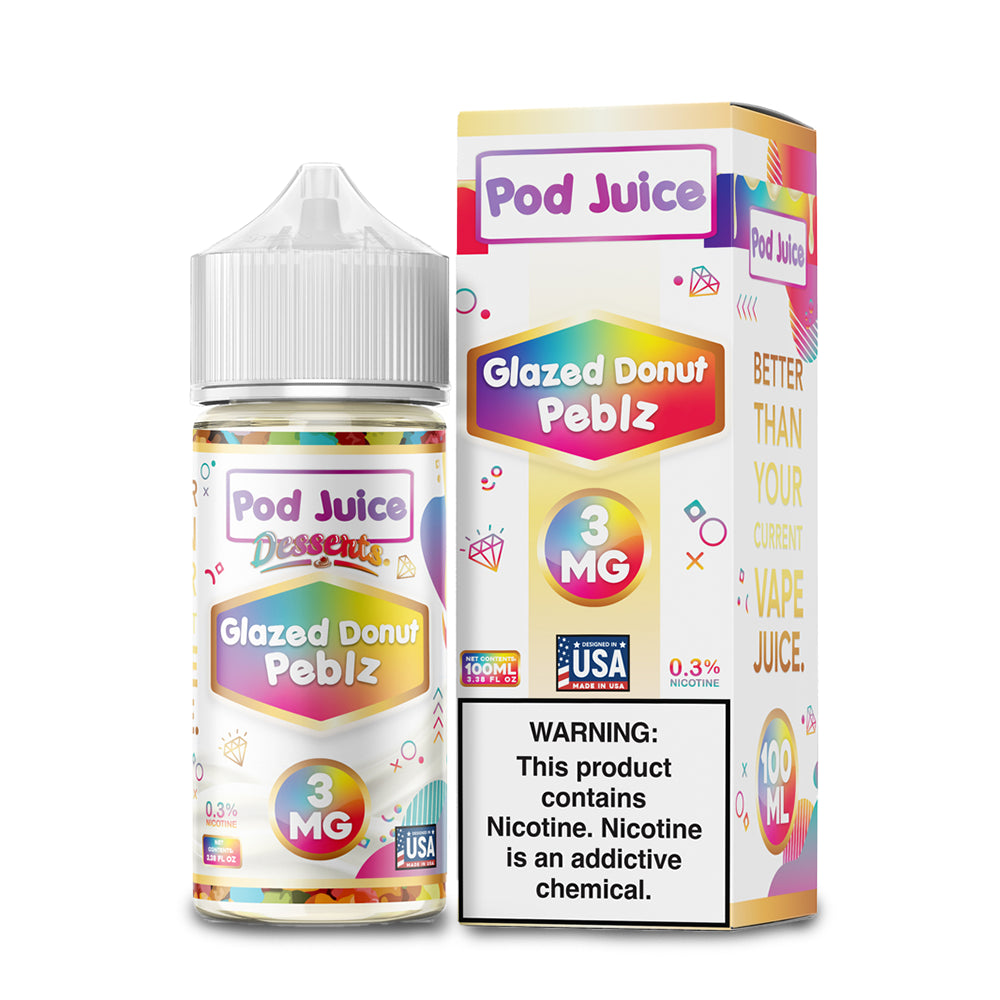 Pod Juice - Glazed Donut Peblz 100mL