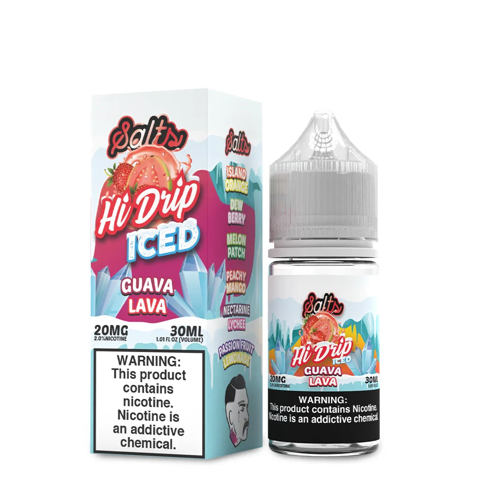 Hi-Drip Salts ICED - Guava Lava 30mL