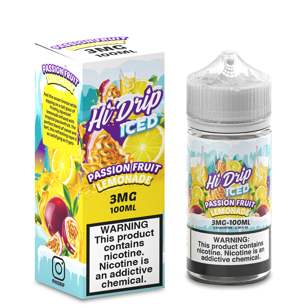 Hi-Drip ICED - Passionfruit Lemonade 100mL