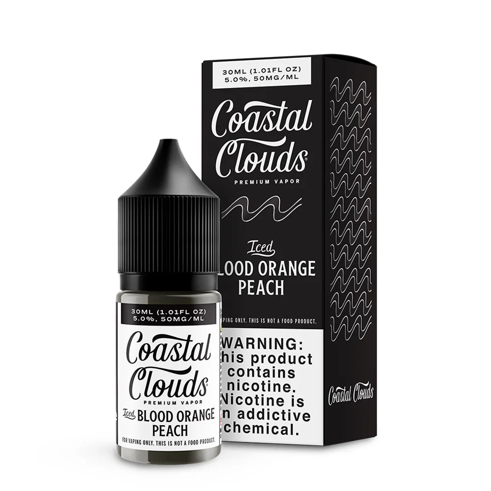 Coastal Clouds Salts ICED - Blood Orange Peach 30mL