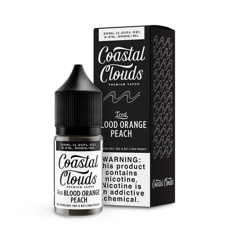 Coastal Clouds Salts ICED - Blood Orange Peach 30mL