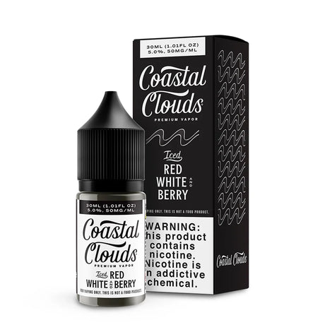 Coastal Clouds Salts ICED - Red White Berry 30mL
