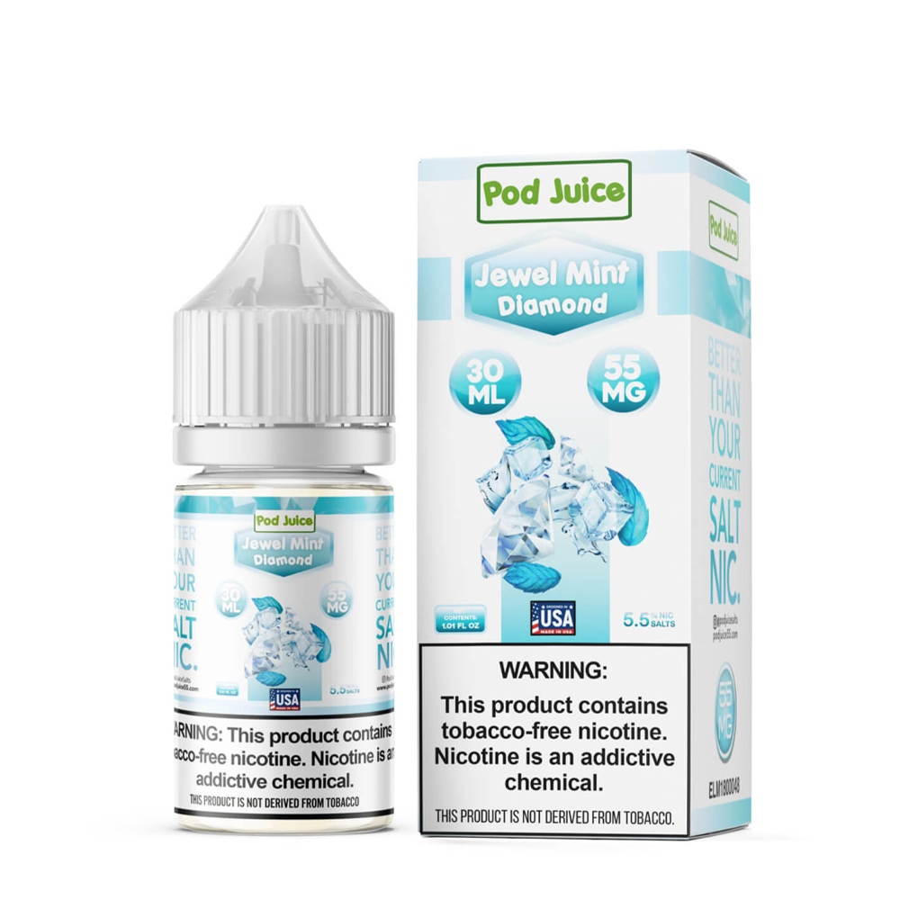 Pod Juice Freeze Salts - Jewel Mint Diamond 30mL
