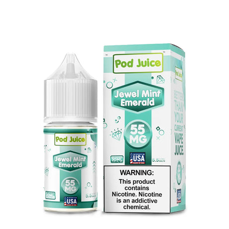 Pod Juice Salts - Jewel Mint Emerald 30mL
