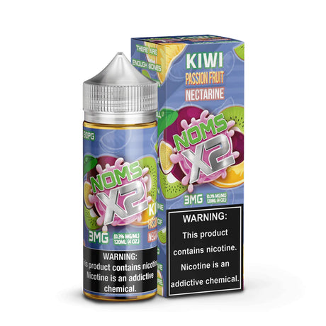 Noms X2 by Nomenon - Kiwi Passion Fruit Nectarine 120mL