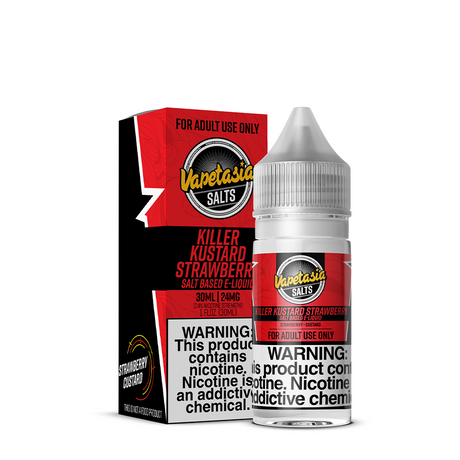 Vapetasia Salts - Killer Kustard Strawberry 30mL