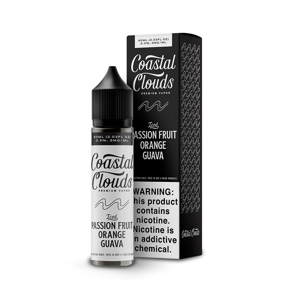 Coastal Clouds ICED - Passion Fruit Orange Guava 60mL