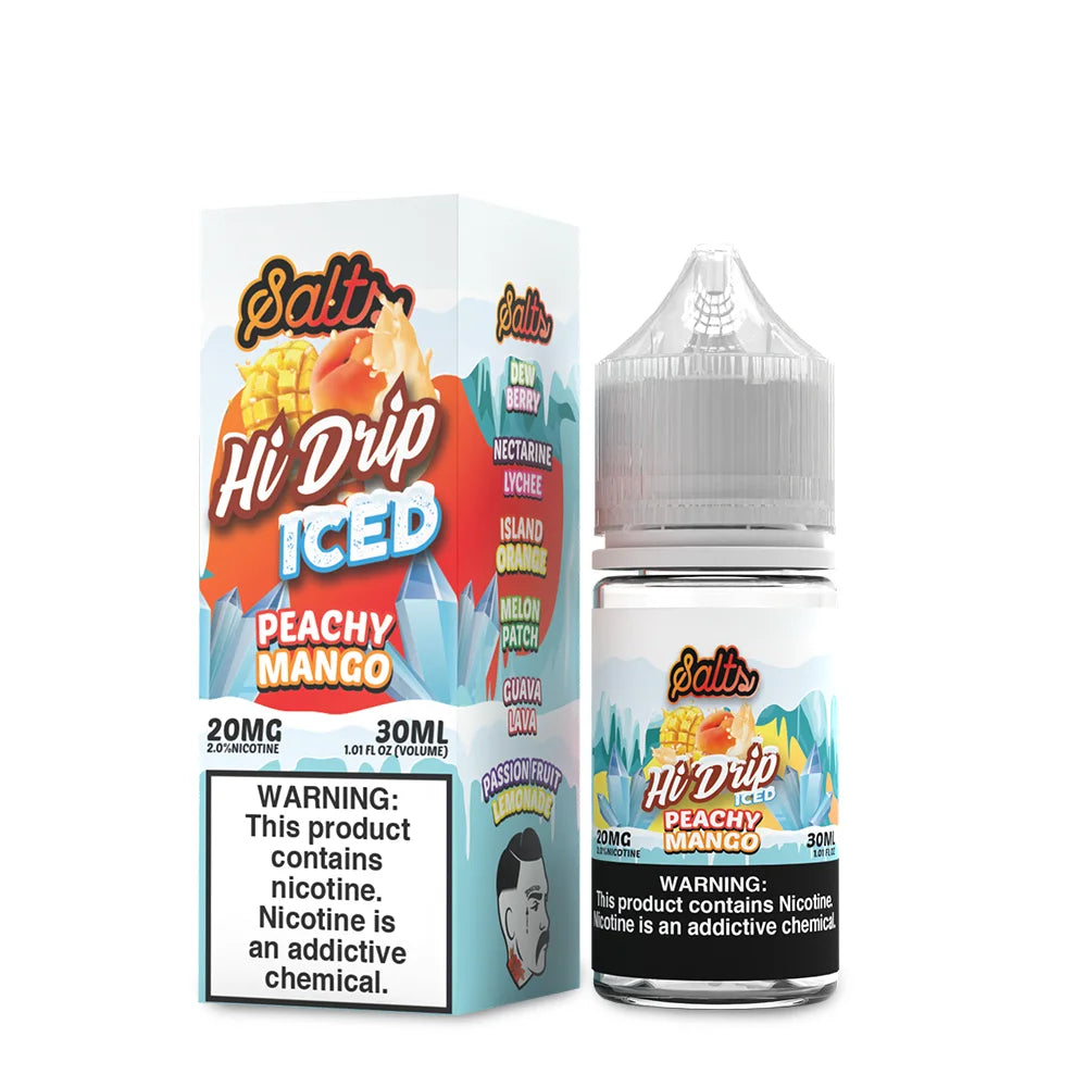 Hi-Drip Salts ICED - Peachy Mango 30mL