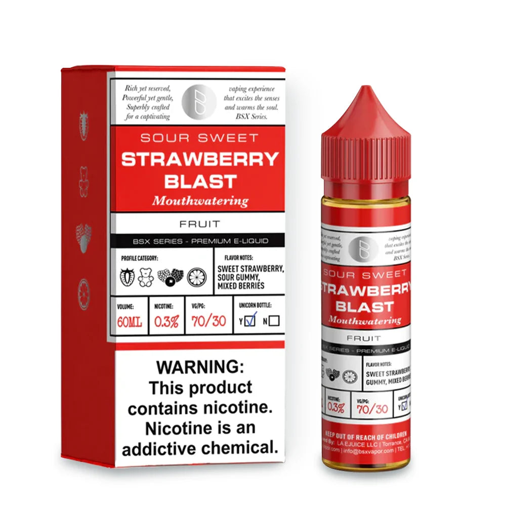 BSX Series - Strawberry Blast 60mL