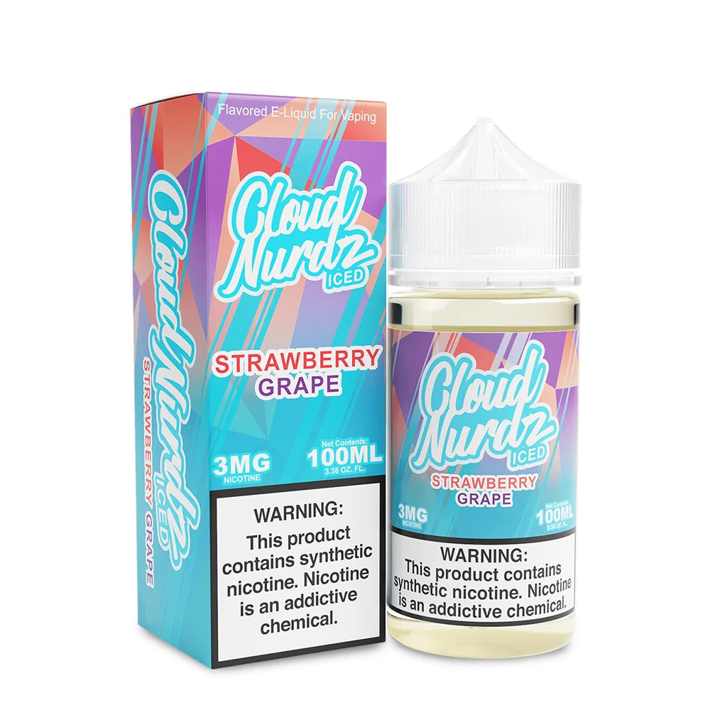Cloud Nurdz ICED - Grape Strawberry 100mL