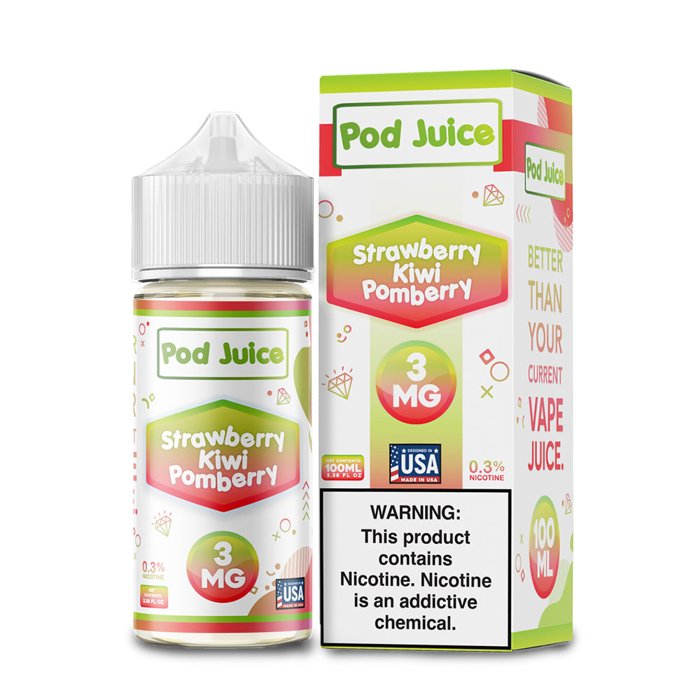 Pod Juice - Strawberry Kiwi Pomberry 100mL