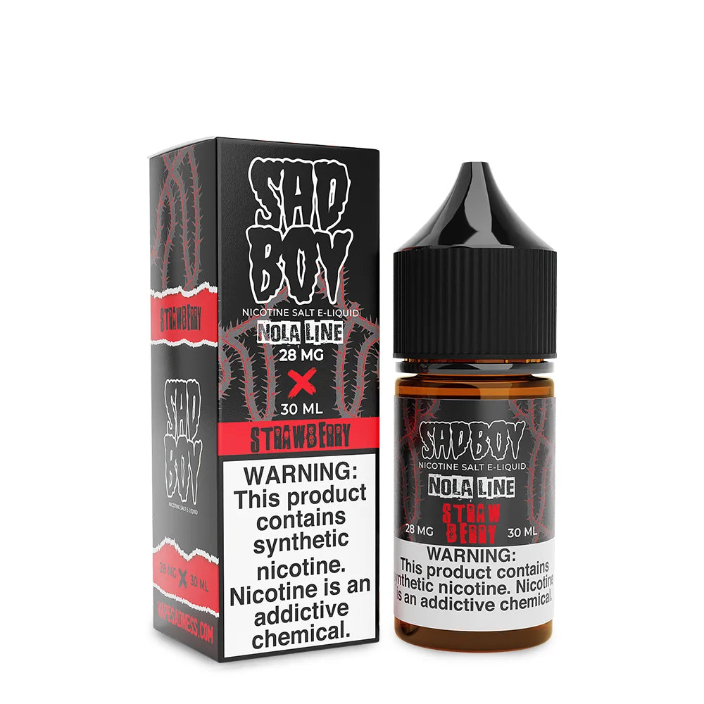 Sadboy Salts - Strawberry Nola 30mL