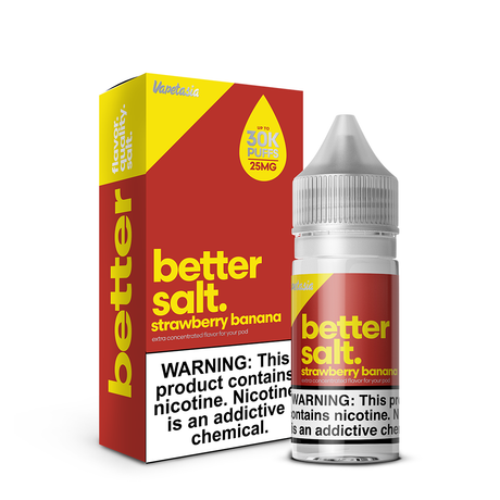 Better Salt by Vapetasia - Strawberry Banana 30mL