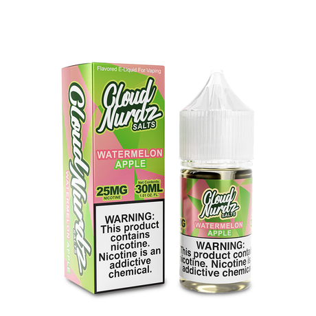 Cloud Nurdz Salts - Watermelon Apple 30mL