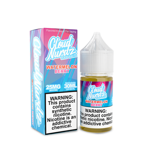 Cloud Nurdz Salts ICED - Watermelon Berry 30mL